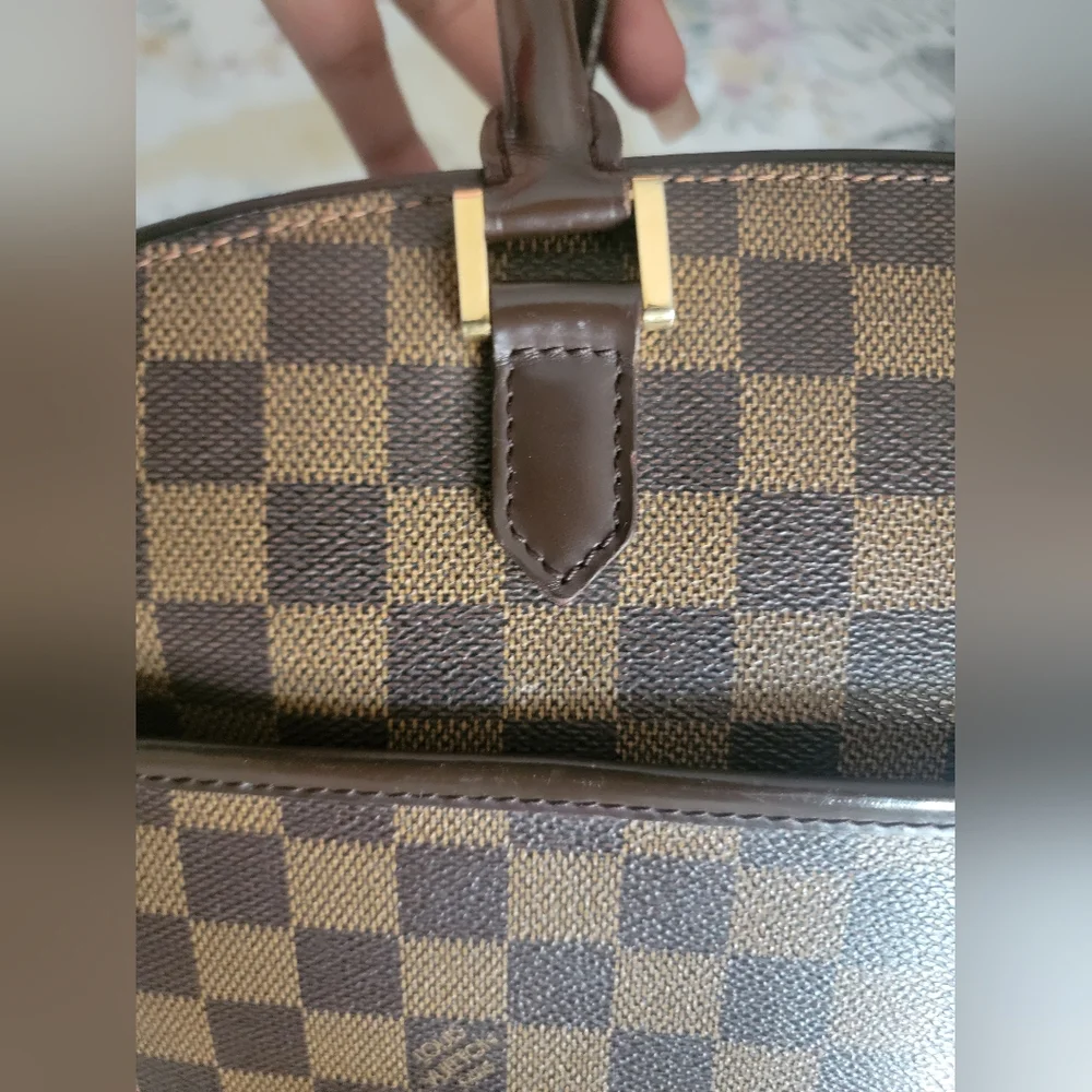 COPY - Authentic Louis Vuitton Damier Sarria Handbag - Picture 5 of 16